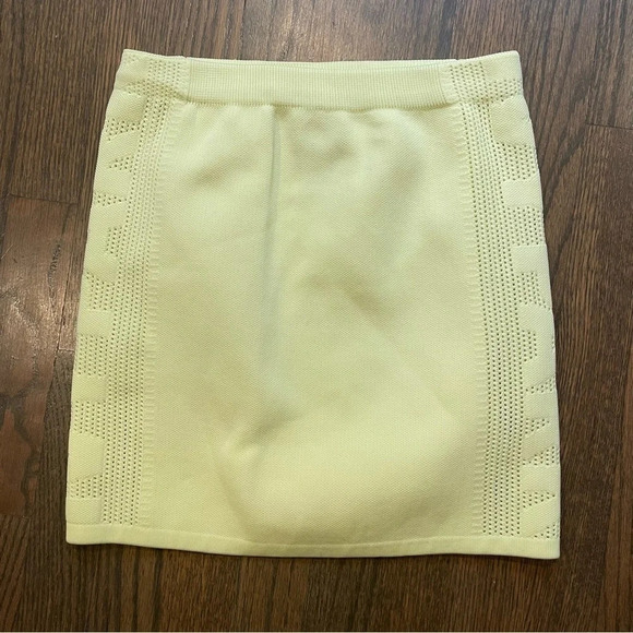 NWOT adidas x IVY Park Knit Skirt in Yellow Tint GR1457 - Picture 4 of 12